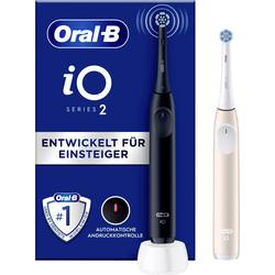 Oral-B Braun Oral-B iO Series 2 Night Black/Cal elektrický kartáček na zuby, sonický, černá, růžová, 62470