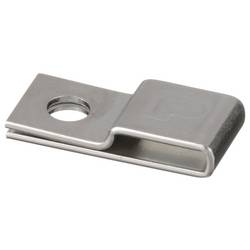 Panduit Cable Tie Mount úchytka pro stahovací pásek šroubovací, nýtování MTM1H-C bezbarvá 1 ks