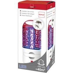 Swissinno Premium 10W 1 245 001 UV lapač hmyzu UV světlo, mřížka pod napětím 10 W (Ø x v) 115 mm x 260 mm bílá, červená 1 ks