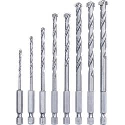 kwb 108940 33dílné sada bitů a vrtáků kámen, beton, zdivo 3 mm, 4 mm, 5 mm, 6 mm, 7 mm, 8 mm, 9 mm, 10 mm