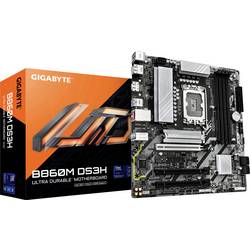 Gigabyte B860M DS3H LGA1851 MB Základní deska Socket (PC) Intel® 1851 Tvarový faktor Micro-ATX Čipová sada základní desky Intel® B860