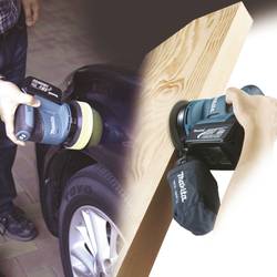 Makita Dbo180rtj DBO180RTJ akumulátorová excentrická bruska vč. 2x aku, vč. nabíječky 18 V Ø 125 mm