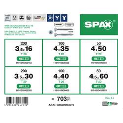 SPAX 5000009162019 sada kombinovaných šroubů 1 sada