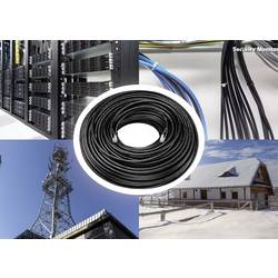 Renkforce RF-4538212 RJ45 síťové kabely, propojovací kabely CAT 6A S/FTP 40.00 m černá vhodné pro venkovní oblast 1 ks