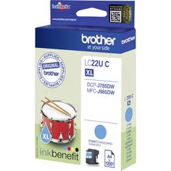 Brother Ink LC-22U C originál azurová LC-22 UC