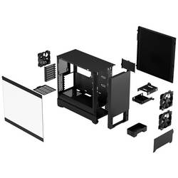 Fractal Design Pop Silent tower PC skříň černá
