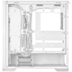 Asus TUF Gaming GT302 ARGB midi tower PC skříň bílá 4 předinstalované ventilátory, integrované osvětlení, prachový filtr, boční okno