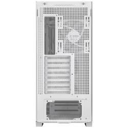 Asus TUF Gaming GT302 ARGB midi tower PC skříň bílá 4 předinstalované ventilátory, integrované osvětlení, prachový filtr, boční okno