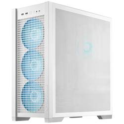 Asus TUF Gaming GT302 ARGB midi tower PC skříň bílá 4 předinstalované ventilátory, integrované osvětlení, prachový filtr, boční okno