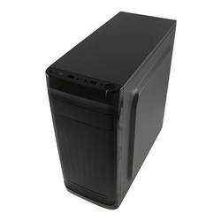 LC Power LC-POWER - LC Power Classic 7034B - Tower - ATX - ohne Netzteil midi tower PC skříň černá