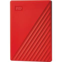 WD My Passport, My Passport, 2 TB, externí HDD 6,35 cm (2,5), USB 3.2 (Gen 1x1) , červená, WDBYVG0020BRD-WESN