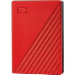 WD My Passport, My Passport, 2 TB, externí HDD 6,35 cm (2,5), USB 3.2 (Gen 1x1) , červená, WDBYVG0020BRD-WESN
