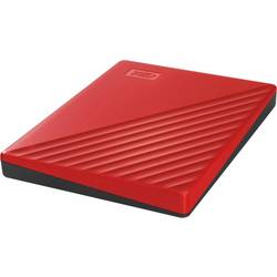 WD My Passport, My Passport, 2 TB, externí HDD 6,35 cm (2,5), USB 3.2 (Gen 1x1) , červená, WDBYVG0020BRD-WESN