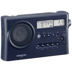 Sangean PR-D4BT A500490 stolní rádio, FM, AM, AM, FM, Bluetooth, funkce alarmu, tmavě modrá