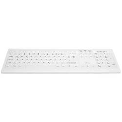 Active Key AK-C8100F-FUS-W/GE bezdrátový hygienická klávesnice německá, QWERTZ bílá silikonová membrána, plně zapečetěné, IP68