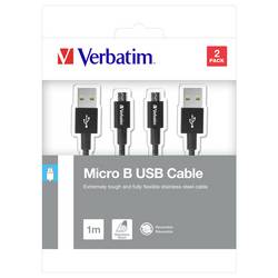Verbatim USB kabel USB 3.2 Gen1 1 m černá 48874