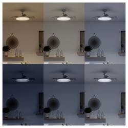 Philips LED Solr stropní ventilátor 32 W s dálkovým ovládáním, stmívatelný