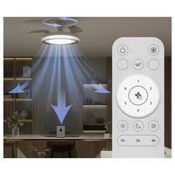 Philips LED Bliss stropní ventilátor 28 W s dálkovým ovládáním, stmívatelný