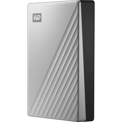 WD My Passport Ultra for Mac, My Passport Ultra for Mac, 4 TB, externí HDD 6,35 cm (2,5), USB-C®, stříbrná, WDBPMV0040BSL-WESN