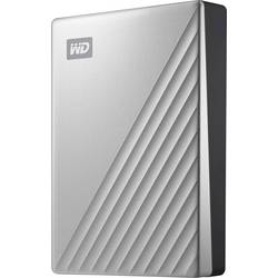 WD My Passport Ultra for Mac, My Passport Ultra for Mac, 4 TB, externí HDD 6,35 cm (2,5), USB-C®, stříbrná, WDBPMV0040BSL-WESN