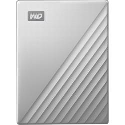 WD My Passport Ultra for Mac, My Passport Ultra for Mac, 4 TB, externí HDD 6,35 cm (2,5), USB-C®, stříbrná, WDBPMV0040BSL-WESN