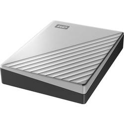 WD My Passport Ultra for Mac, My Passport Ultra for Mac, 4 TB, externí HDD 6,35 cm (2,5), USB-C®, stříbrná, WDBPMV0040BSL-WESN