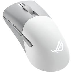 Asus Keris Wireless AimPoint optická herní myš, přenos bezdrátový, Bluetooth®, USB, 5 tlačítko, 36000 dpi, bílá