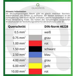 Quadrios 23T055 23T055 sada krimpovacích kleští dutiny na kabely, 0.25 do 10 mm², vč. sortimentu dutin na kabely