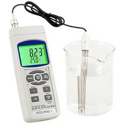PCE Instruments měřič vodivosti salinita, teplota, pH hodnota , uvolněné částice (TDS) , vodivost , redox (ORP) , saturace O2, analýza