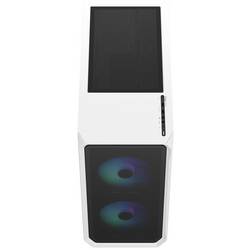 Fractal Design Focus 2 PC skříň bílá boční okno, 2 předinstalované ventilátory, prachový filtr