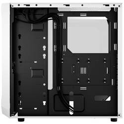 Fractal Design Focus 2 PC skříň bílá boční okno, 2 předinstalované ventilátory, prachový filtr