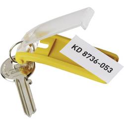 Durable věšák na klíče 195704 Key Clip - 1957 žlutá 6 ks