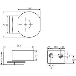Müller KNX 23685 světelný senzor LS 20.00 knx
