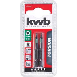 kwb 122310 sada bitů T 10 ocel 2 ks