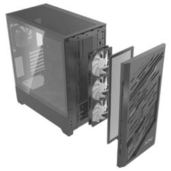 ADATA STARKER AIR BTF midi tower PC skříň, herní pouzdro černá