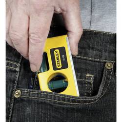 STANLEY 0-42-130 0-42-130 kapesní vodováha 8.7 cm 2 mm/m