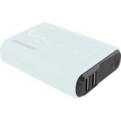 RealPower Batterie powerbanka lithiová, 10000 mAh, Dodávka energie, zelená