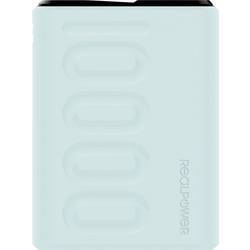 RealPower Batterie powerbanka lithiová, 10000 mAh, Dodávka energie, zelená