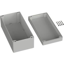TRU COMPONENTS TC-9065556 Venkovní kryt 240.5 x 120 x 100.5 polykarbonát šedobílá (RAL 7035) 1 ks