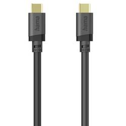 Hama Kabel USB-C USB 3.2 Gen1 USB-C ® zástrčka 1.5 m černá pozlacené kontakty 00202009