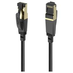 Hama 00202002 RJ45 síťové kabely, propojovací kabely CAT 8 S/FTP 3 m černá 1 ks