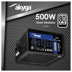 Akyga PC síťový zdroj 500 W ATX 80 PLUS®