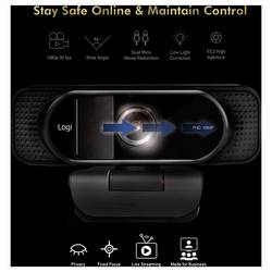 LogiLink UA0381 Full HD webkamera, upínací uchycení, Mikrofon