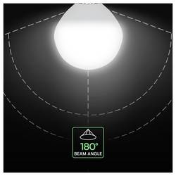 V-TAC 2141246 LED Energetická třída (EEK2021) F (A - G) E14 3.7 W = 30 W studená bílá 1 ks