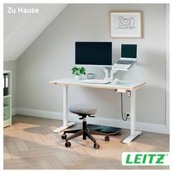 Leitz psací stůl pro práci vsedě i ve stoje Ergo bílá 67700001 max. výška: 118 cm