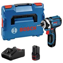 Bosch Professional GDR 10,8-LI, 06019A6977 aku rázový utahovák, 105 Nm, 10.8 V, 2 Ah, Li-Ion, vč. 2x aku, kufřík