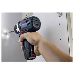 Bosch Professional GDR 10,8-LI, 06019A6977 aku rázový utahovák, 105 Nm, 10.8 V, 2 Ah, Li-Ion, vč. 2x aku, kufřík