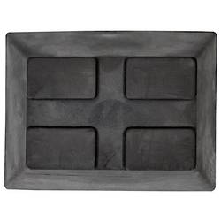 KS Tools 160.0552 Gumové podložky (d x š x v) 160 x 120 x 90 mm