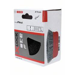 Bosch Accessories Hrncový kartáč X-LOCK Clean for Metal, 75 mm, 0,3 mm, vlnitý ocelový drát Bosch Power Tools 2608620725 1 ks