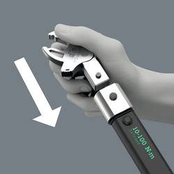 Wera Click-Torque, 05136076001, sada (momentový klíč), vypínací, zásuvný čtyřhran 14 x 18 mm , 10 - 100 Nm
